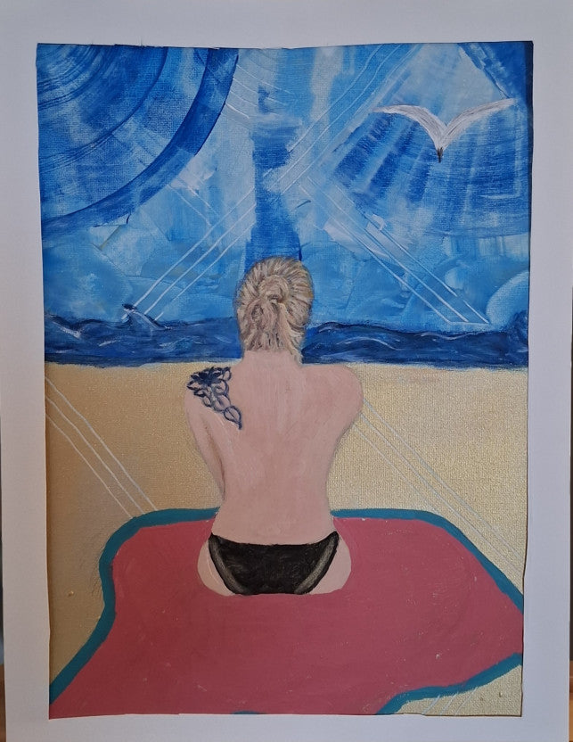 Het meisje aan de goudkust