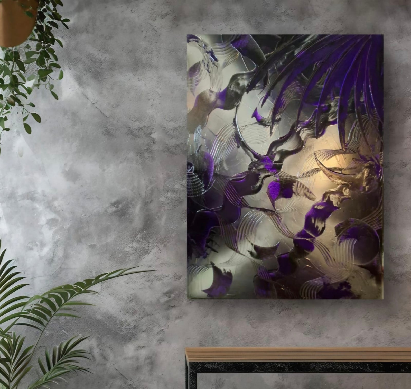 Purple steel