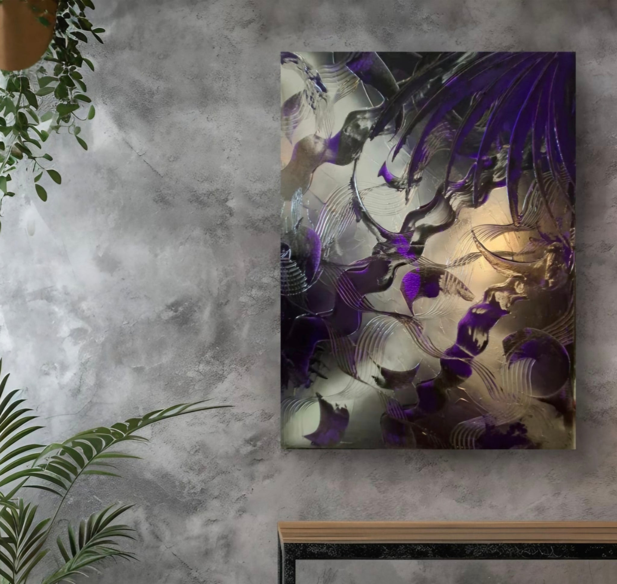 Purple steel
