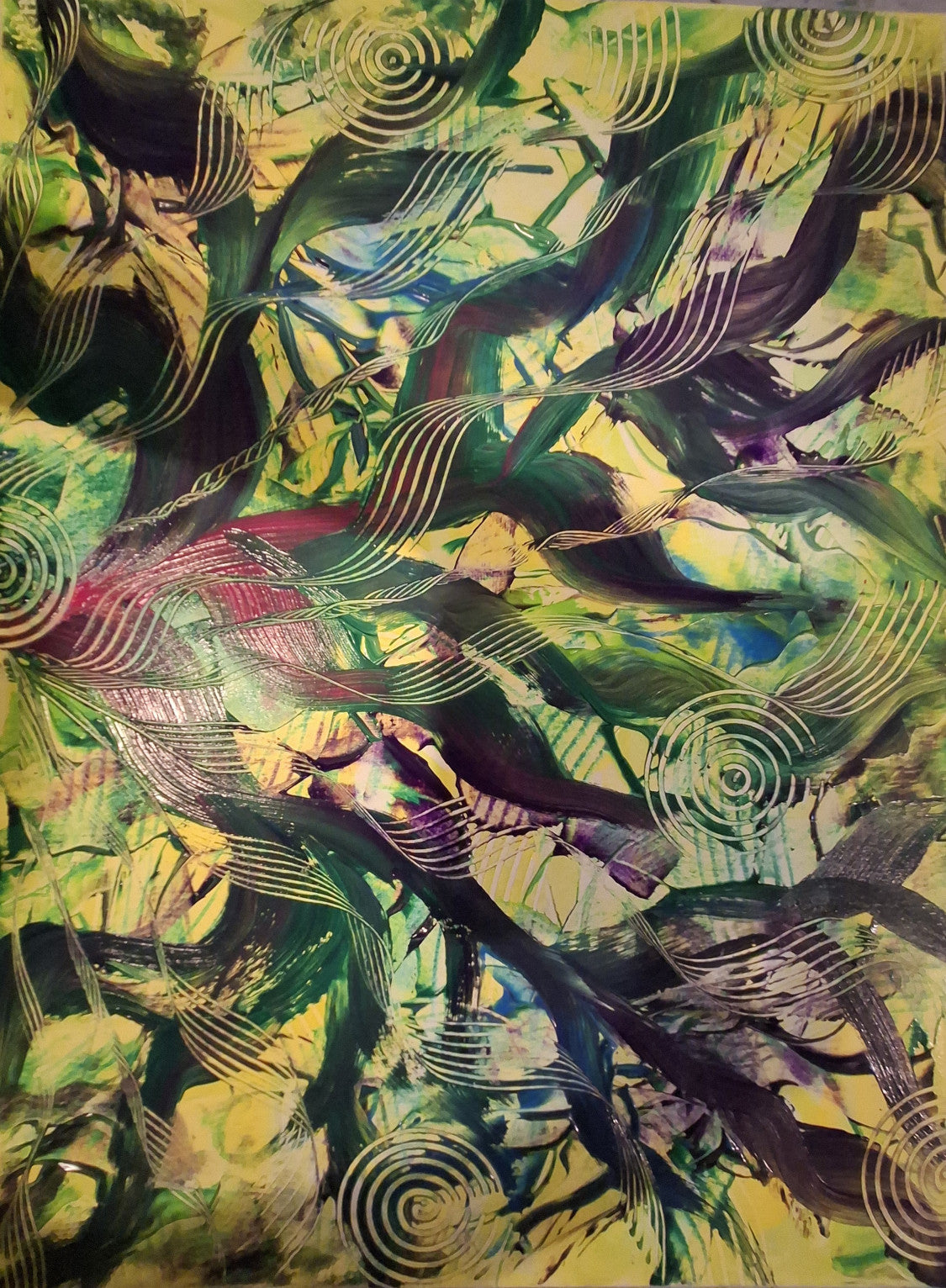 The yellow swirl