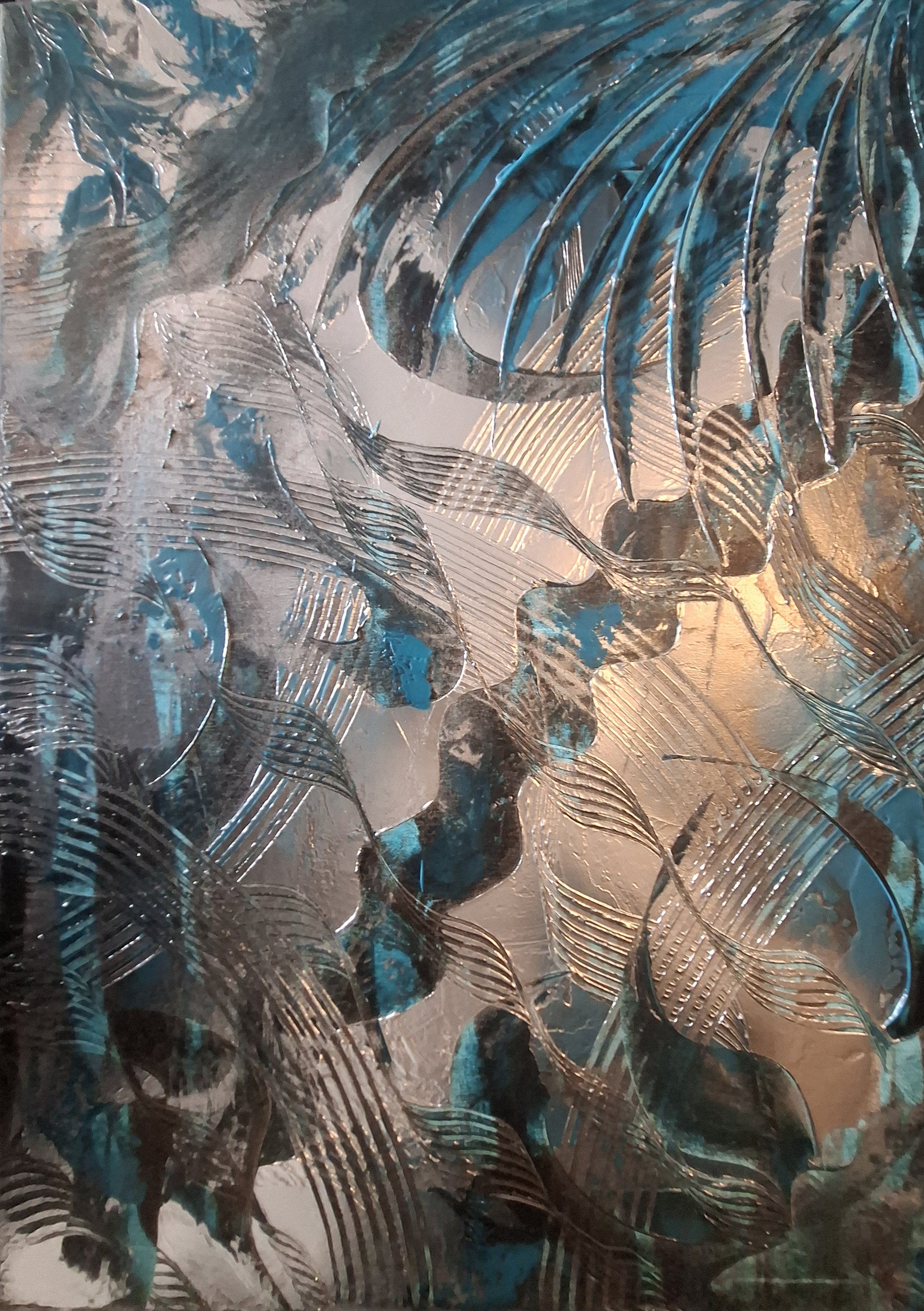 Turquoise steel